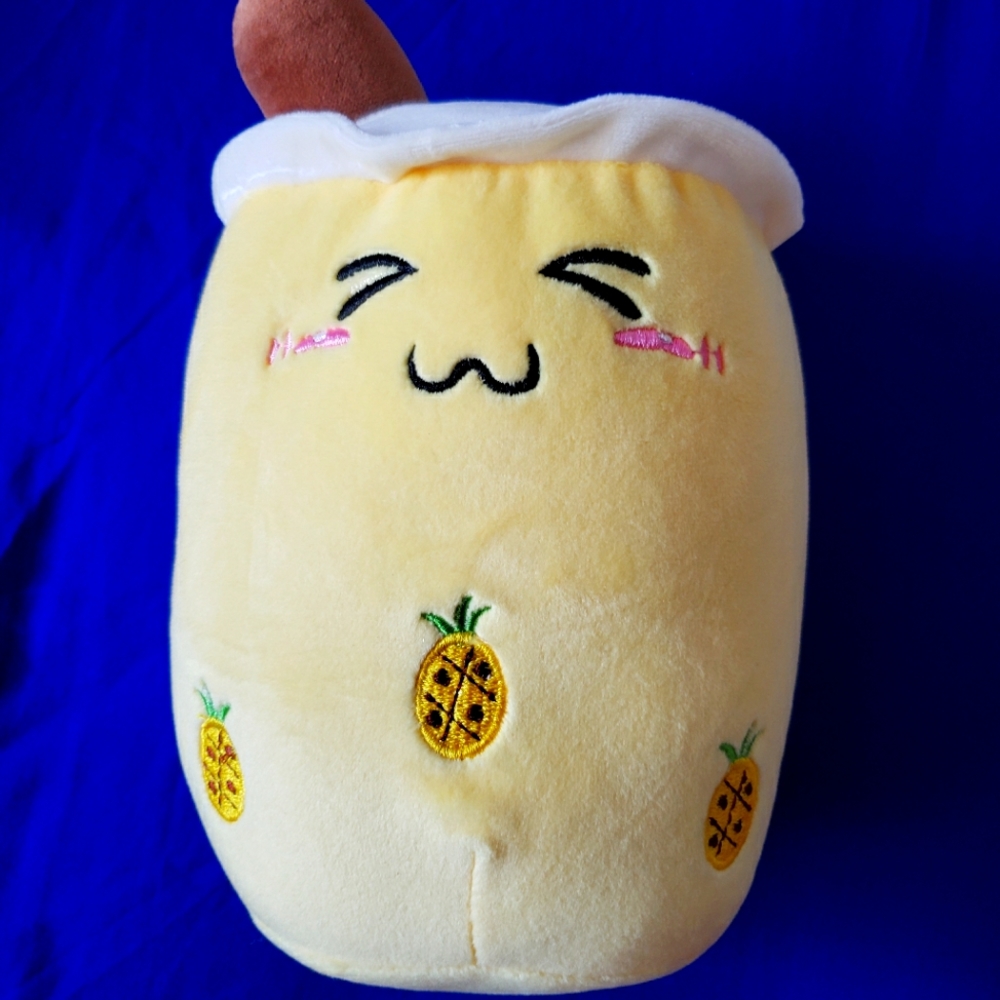 New and Beautiful 🥰 Bubble tea cup plush toy😊